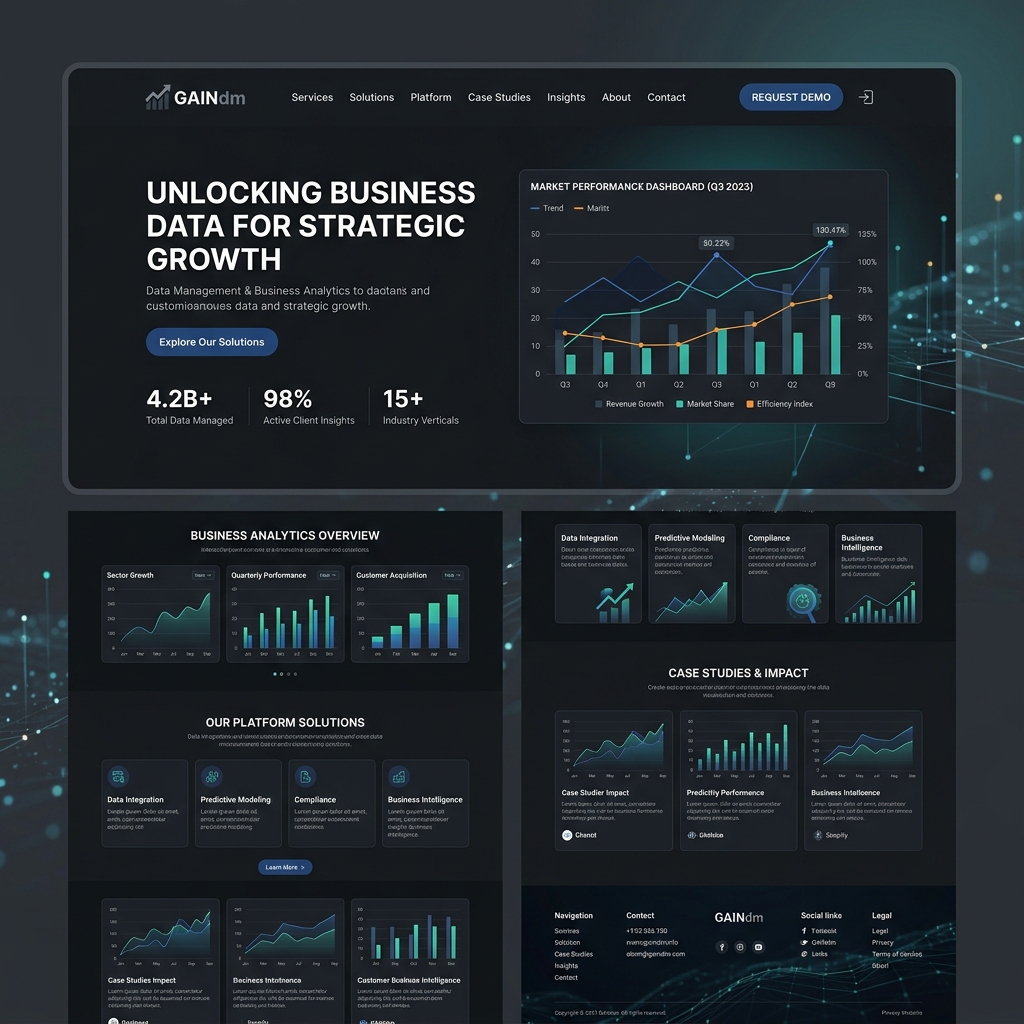 GAINdm Mockup